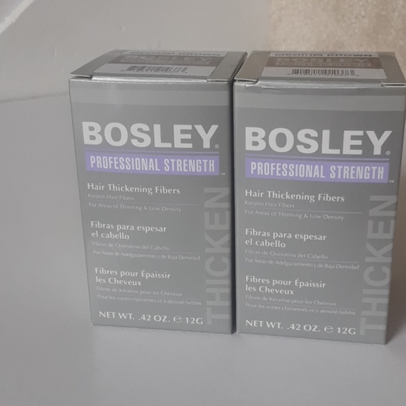 Bosley Hair Thickening Fibers- Medium Brown - Picture 7 of 7